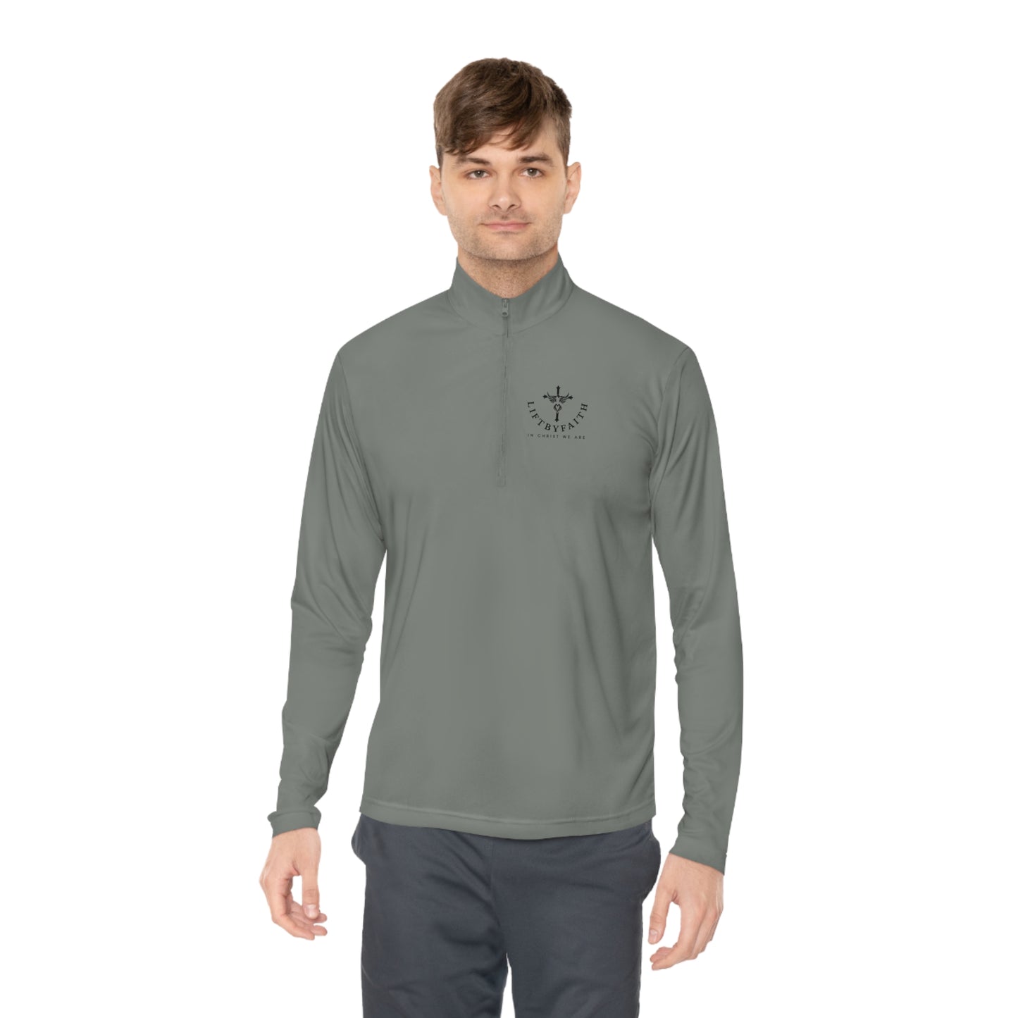 Lift By Faith Quarter-Zip Pullover