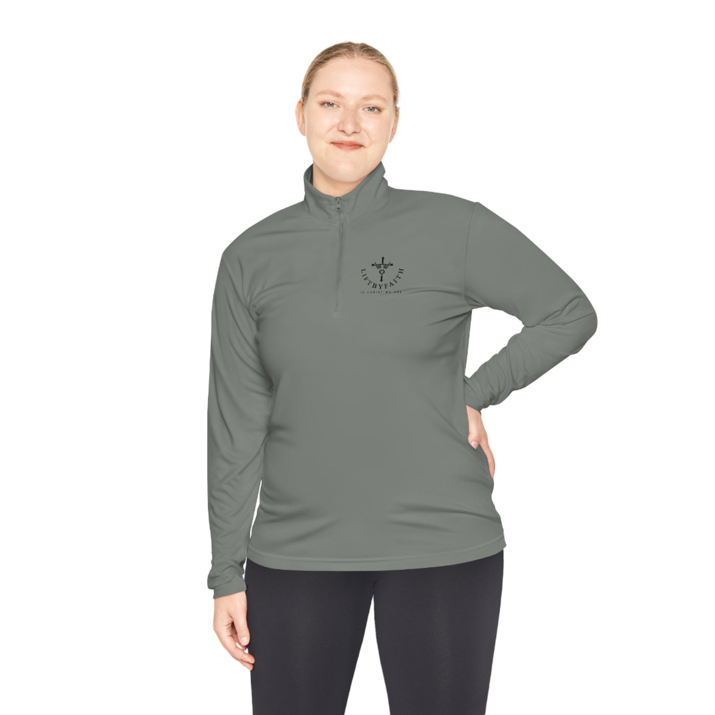 Lift By Faith Quarter-Zip Pullover